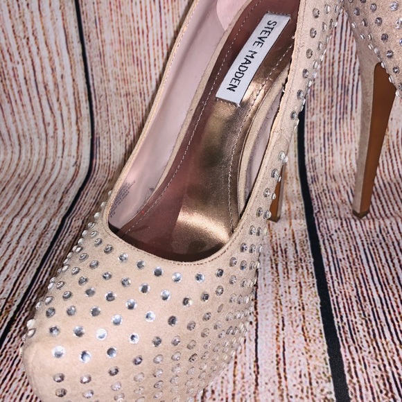 Steve Madden Pumps W/ Rhinestones - Picture 3 of 5